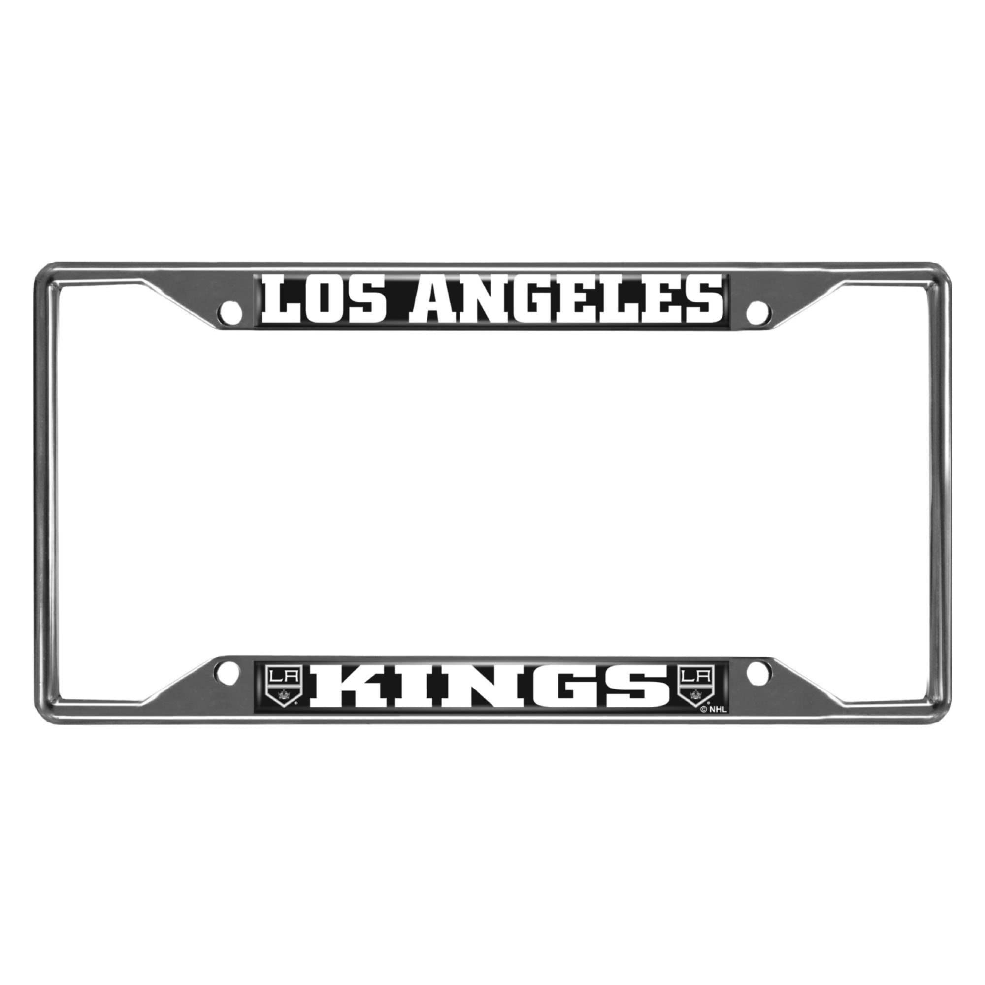 FANMATS NHL Unisex-Adult Chrome Metal License Plate Frame - Durable Car Accessory for Hockey Fans - Perfect for Trucks, Cars & Motorcycles
