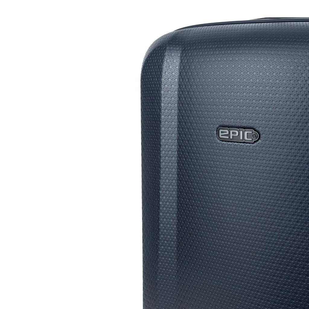 Epic GTO 5.0 3-Piece Hardside Luggage Set in Midnight Blue - Durable Suitcase for Travel, Business Trips & Vacations | Carry-On, Medium & Large Spinner Wheels | TSA Lock & Lightweight Design