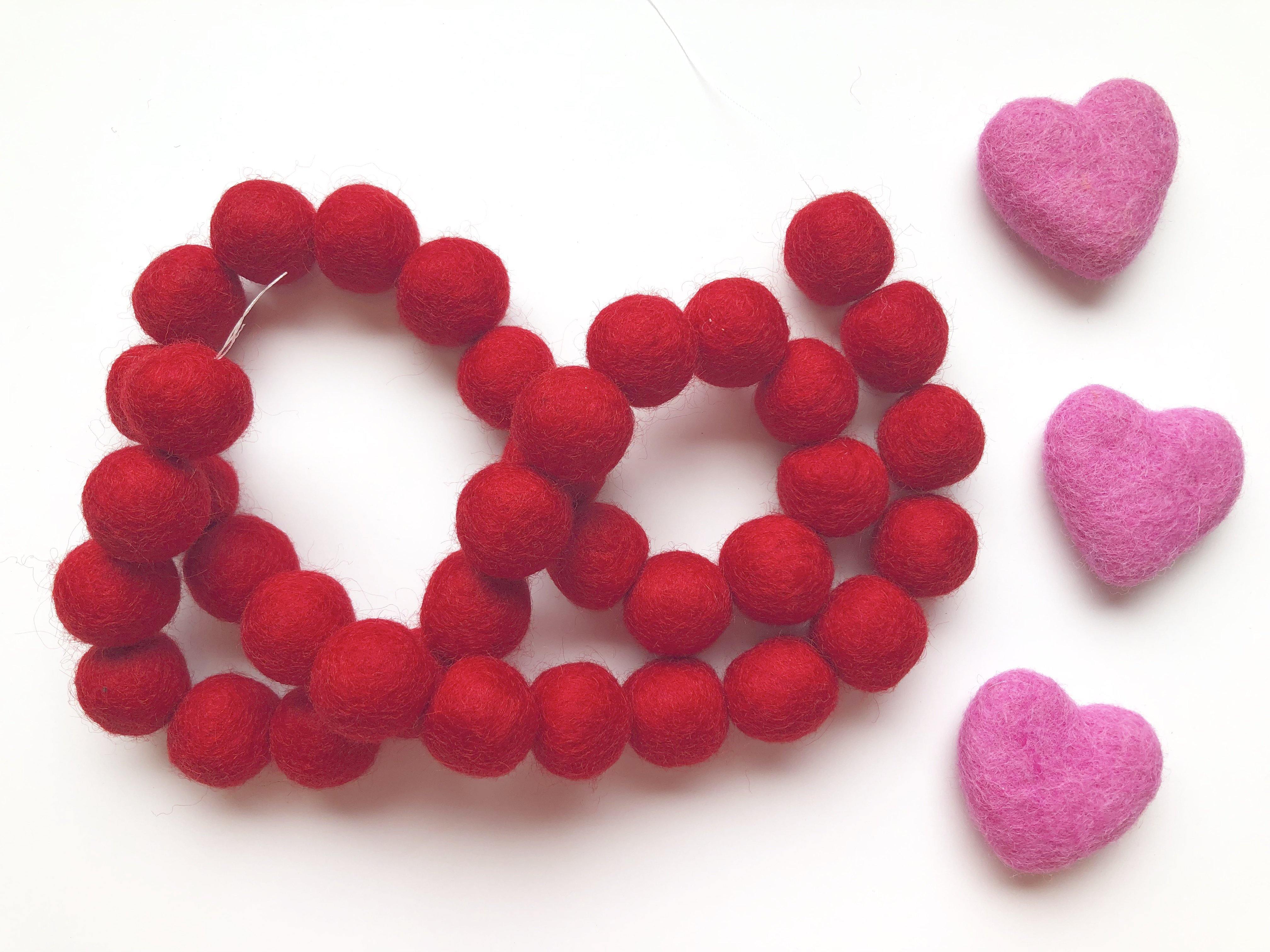 Premium Solid Red Garland - Elegant Christmas & Holiday Decor for Home, Party, and Wedding Decorations - Perfect for Indoor & Outdoor Festive Celebrations