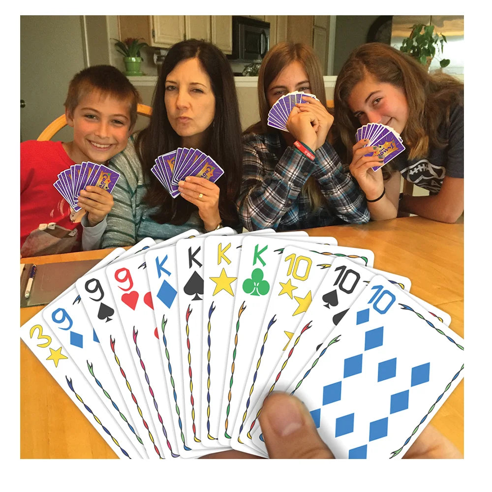 Five Crowns Card Game - Fun Family & Party Card Game for Adults & Kids - Perfect for Game Nights, Travel, and Gifts