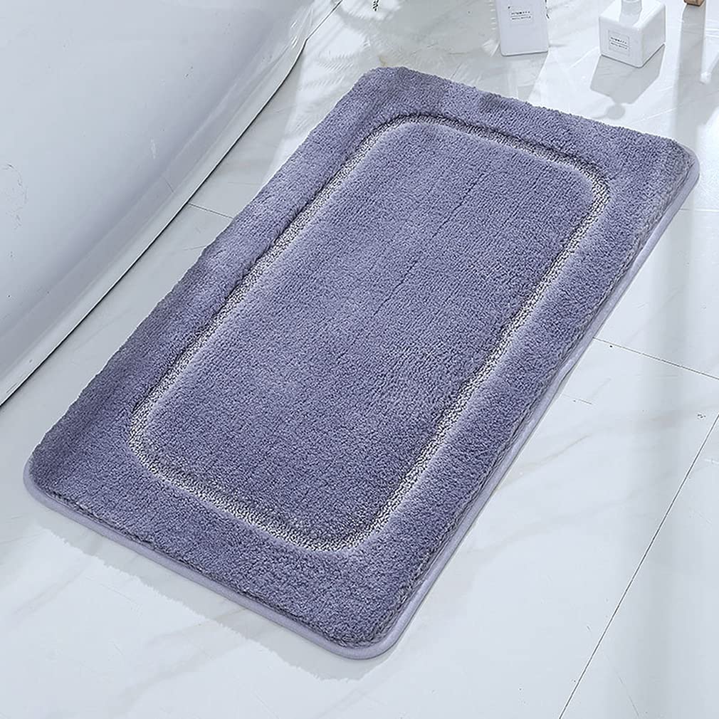 Non-Slip Bath Rugs for Bathroom - Super Absorbent Soft Shaggy Door Mat, Machine Washable Durable Plush Carpet for Shower & Bathtub Area (16