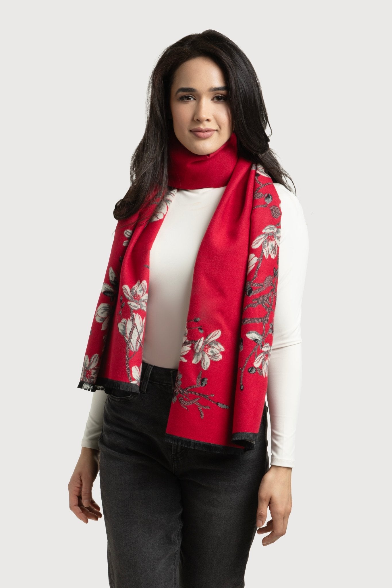 Reversible Garden Scarf - Lightweight & Stylish Wrap for Women - Perfect for Outdoor Activities, Hiking, and Travel Accessories