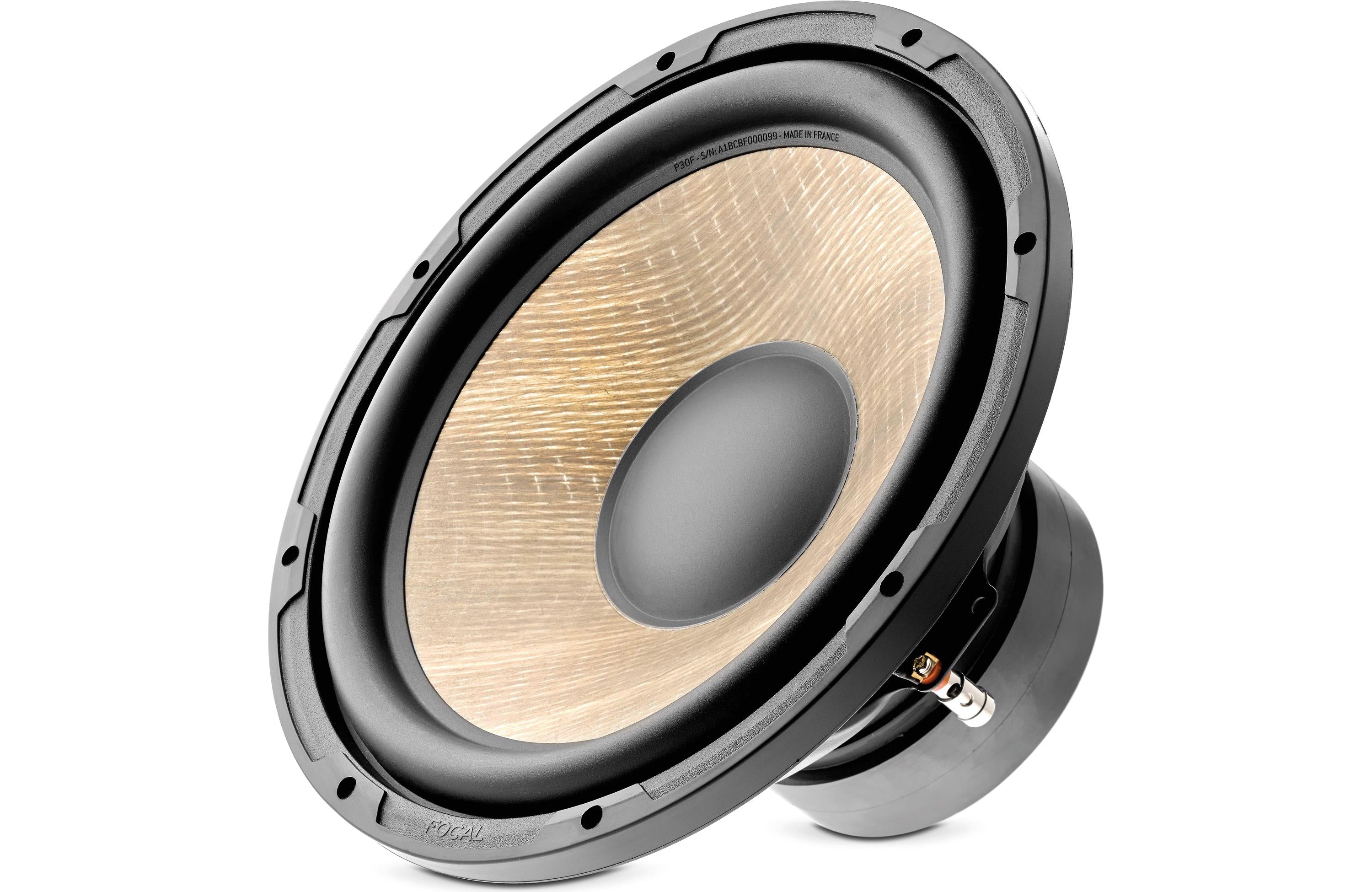 Focal SUB P 30 F Performance Expert 12-Inch Car Subwoofer - High Power Bass for Car Audio Systems | Perfect for Trucks, SUVs & Custom Car Stereo Upgrades