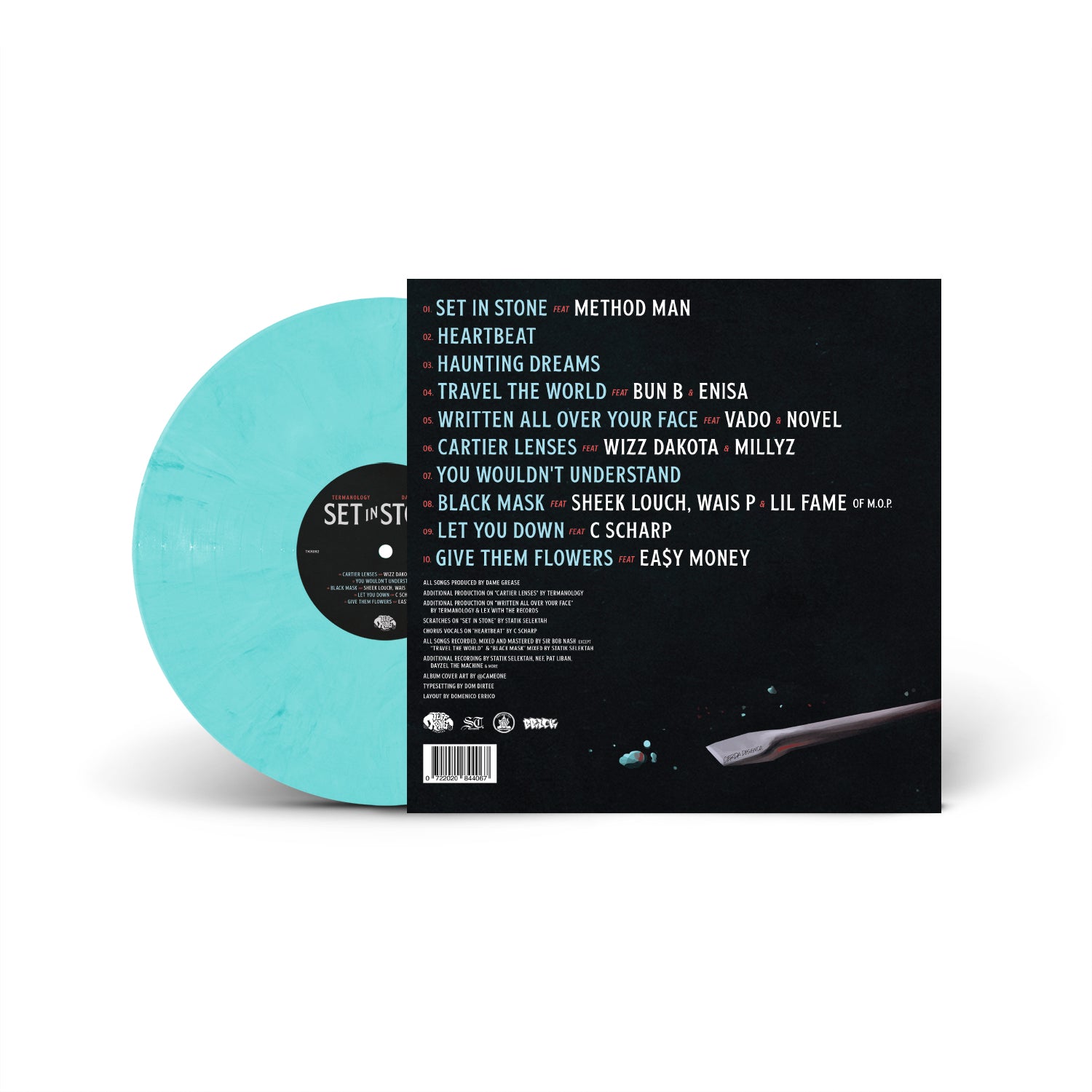 Set In Stone (Colored Vinyl LP) - Limited Edition Music Record for Collectors & Audiophiles - Perfect for Home Listening & Gift Giving