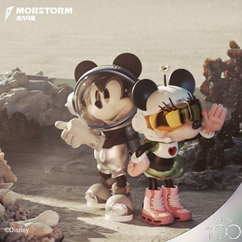 Morstorm Astronaut Mickey & Minnie Plush Toy - Disney Space-Themed Collectible for Kids & Adults | Perfect for Disney Fans, Room Decor, Birthday Gifts & Space Enthusiasts