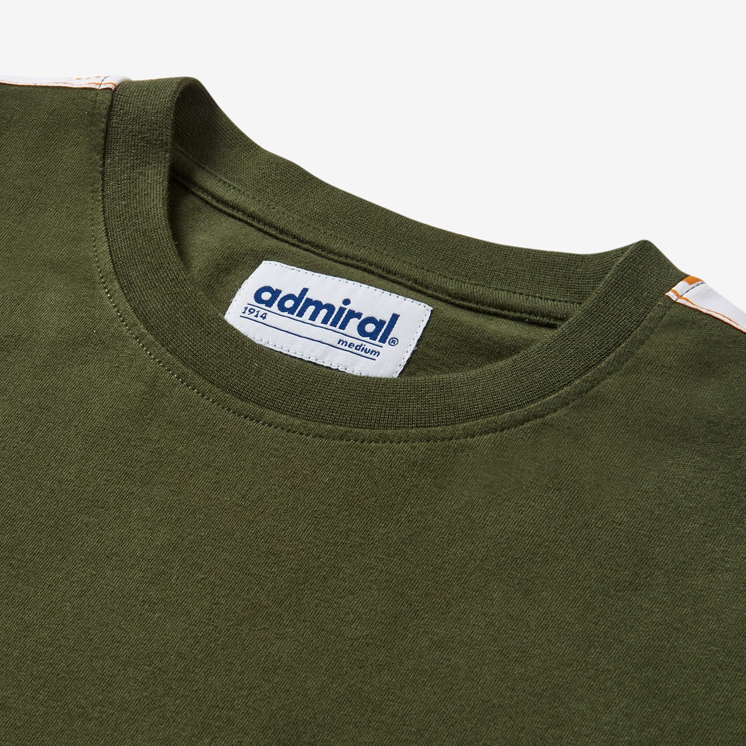 Bardon Repeat Tape T-Shirt for Men - Dark Green Cotton Tee | Comfortable Casual Wear for Everyday, Gym & Outdoor Activities