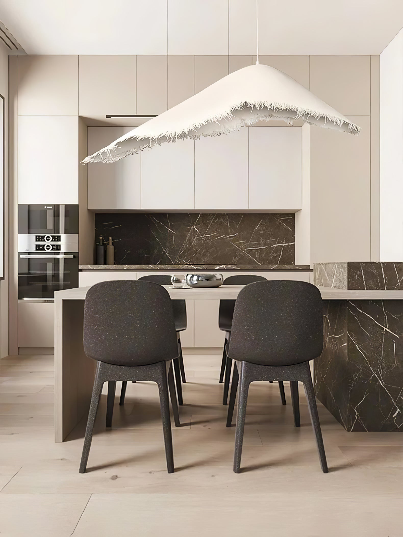 Moby Dick Pendant Light - Modern Nautical Ceiling Lamp for Kitchen Island, Dining Room & Living Room Decor