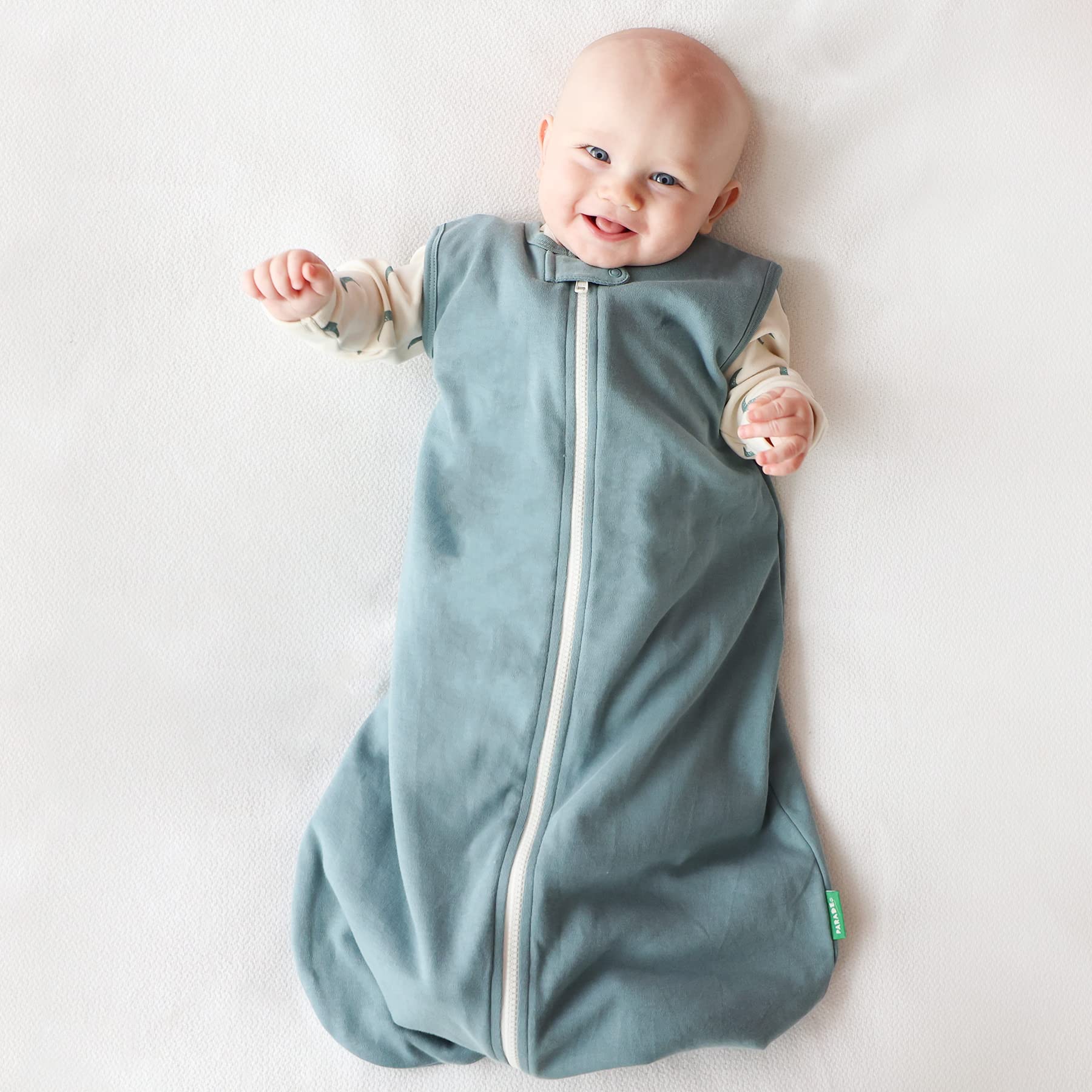 PARADE Organic Baby Sleep Sack - Soft & Breathable Cotton for Newborns & Infants - Perfect for Nursery, Swaddling & Safe Sleep