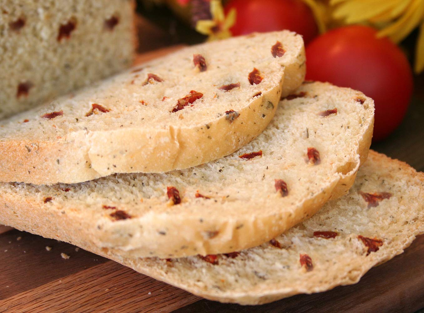 Premium Tuscany Tomato Basil Bread Mix - Single Pack for Bread Machine or Oven | Authentic Italian Flavor | Perfect for Homemade Artisan Bread, Dinner Parties & Family Gatherings