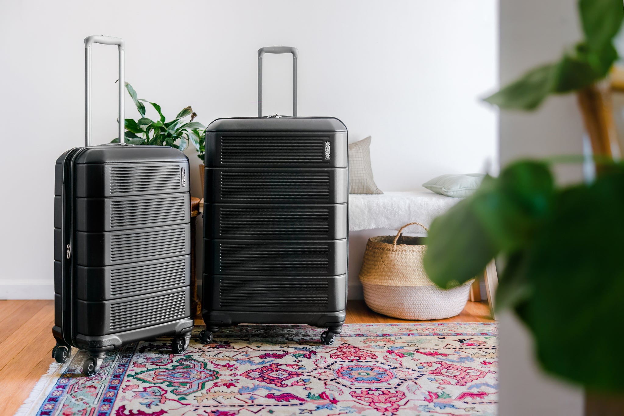Stratum 2.0 Hardside 24-Inch Medium Checked Luggage Suitcase - Lightweight Spinner Carry-On for Travel, Business Trips & Vacations