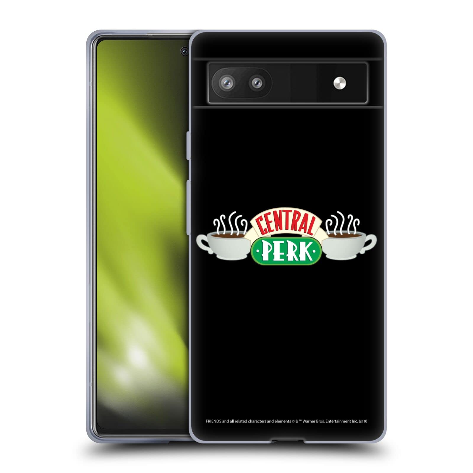 Friends TV Show Central Perk Case for Google Pixel 6a - Soft Gel Cover for Fans