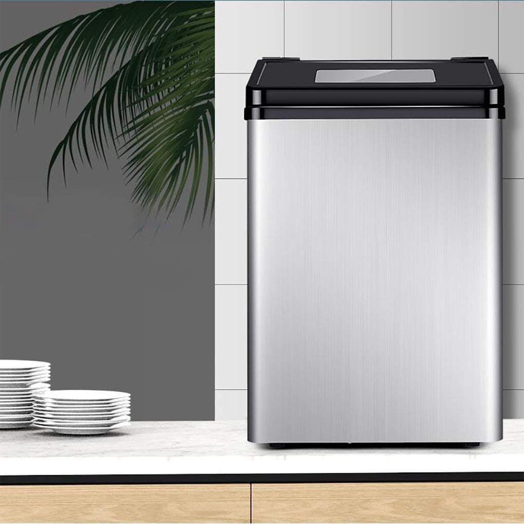 Portable Electric Ice Maker Machine - 55kg/120lbs Daily Output, Fast Ice Cubes in Minutes for Countertop Use | Perfect for Parties, Mixed Drinks, Home Bars & Outdoor Gatherings