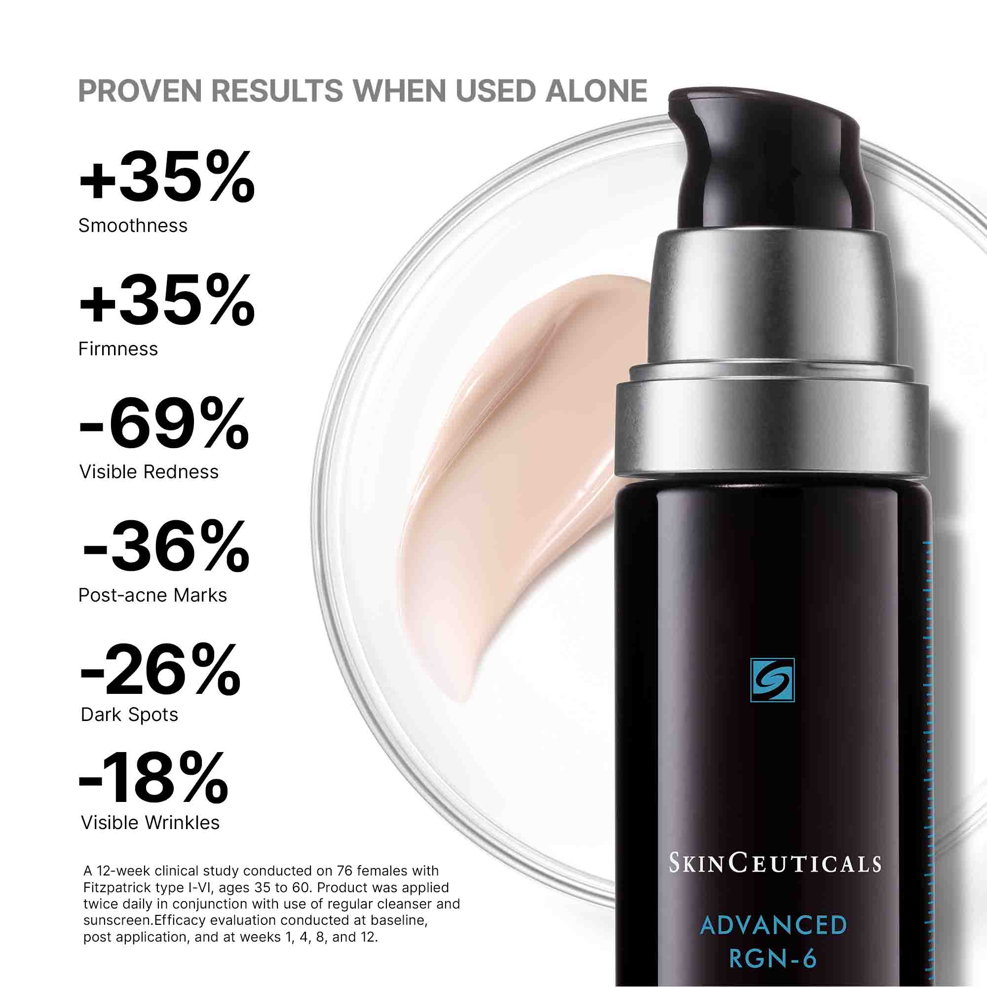 Advanced RGN 6 Regenerative Cream for Face & Body - Anti-Aging Moisturizer with Collagen Boost - Perfect for Night Repair & Daily Hydration
