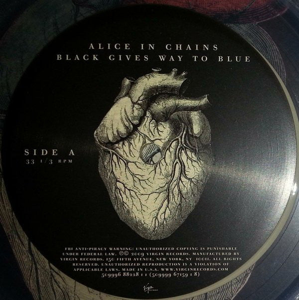 Alice In Chains - Black Gives Way To Blue (2xLP Vinyl Record + CD Album) | Limited Edition Clear Vinyl | Alternative Rock Music | Perfect for Collectors & Music Enthusiasts