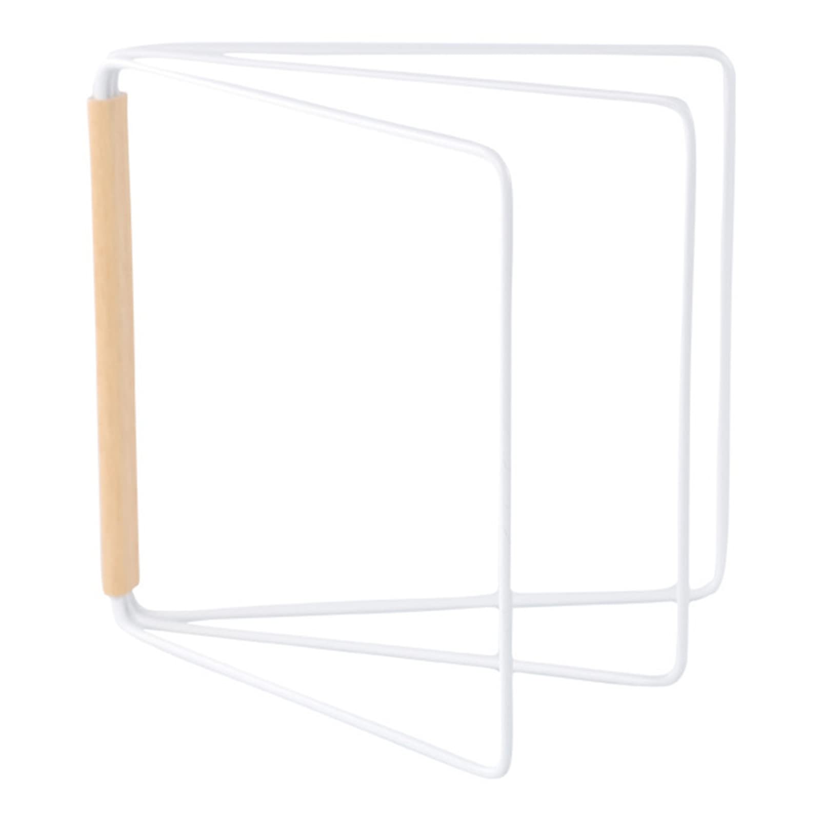 Stainless Steel Dishcloth Drying Rack - Countertop Towel Holder for Kitchen & Bathroom - Foldable Washcloth Organizer with Iron Stand - Perfect for Drying Rags, Storing Towels & Organizing Small Spaces