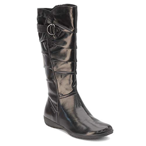 Josef Seibel Women's Knee High Leather Boots - Comfortable Winter Fashion Boots for Casual, Office & Outdoor Wear