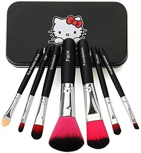 SUNISA Rose Gold Eyeshadow Palette - Matte & Shimmer Eyeshadows (10g) with 6 Makeup Blender Puffs & 7-Piece Black Makeup Brush Set | Perfect for Professional Makeup Artists and Everyday Beauty Looks