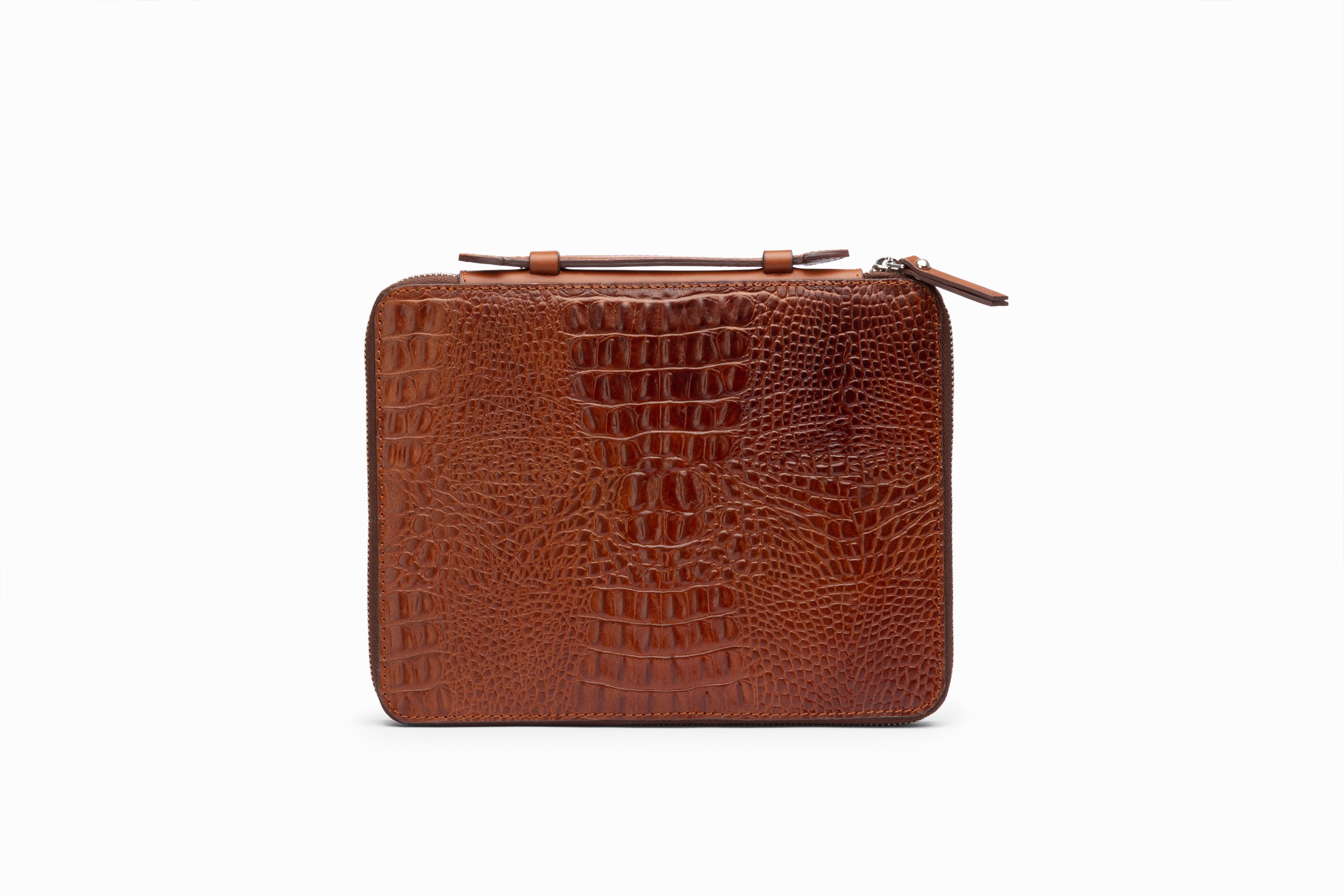 Premium Crocodile Leather iPad Case - Durable & Stylish Protective Cover for iPad Pro/Air/Mini - Perfect for Work, Travel & Everyday Use