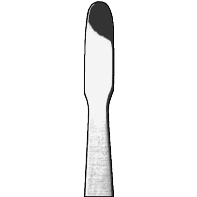 Premium Double-Edged Banana Knife with Knurled Handle - 45 6050 - Ideal for Fruit Slicing, Kitchen Prep & Outdoor Activities