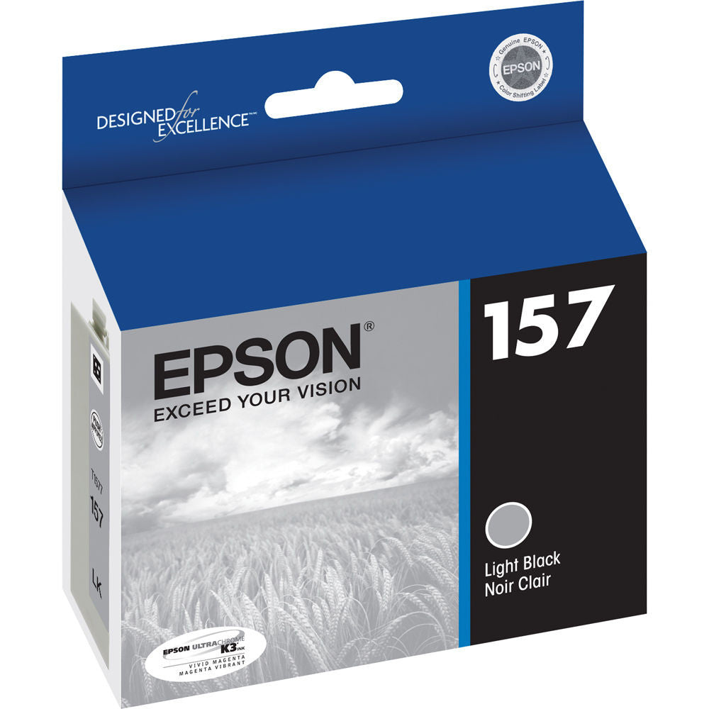Epson T157720 R3000 Light Black Ink Cartridge (157) - High-Quality Replacement Ink for Epson Printers | Perfect for Home, Office & Photo Printing