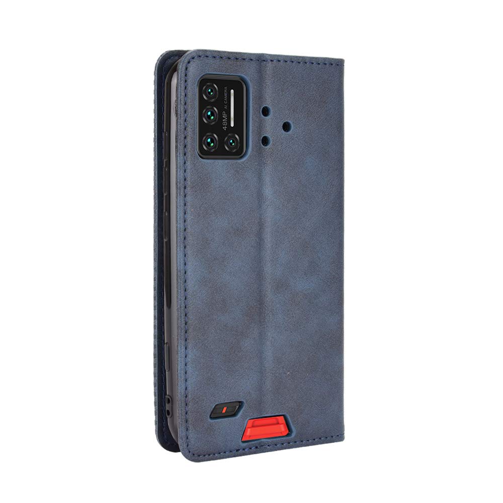 Premium PU Leather Flip Cover Case for Umidigi Bison - Shockproof & Scratch-Resistant Protection (Blue) | Perfect for Outdoor Adventures, Work & Daily Use