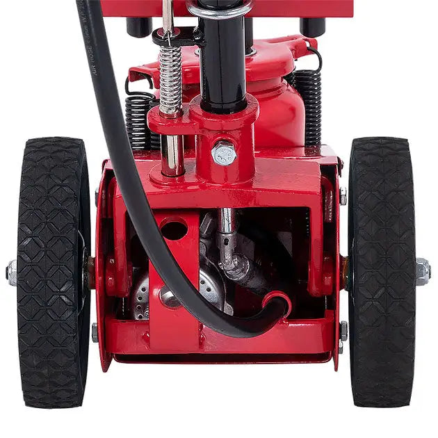22 Ton Air Assist Truck Axle Jack 565F - Heavy Duty Hydraulic Bottle Jack for Semi Trucks & Trailers - Ideal for Tire Changes, Brake Repairs & Vehicle Maintenance