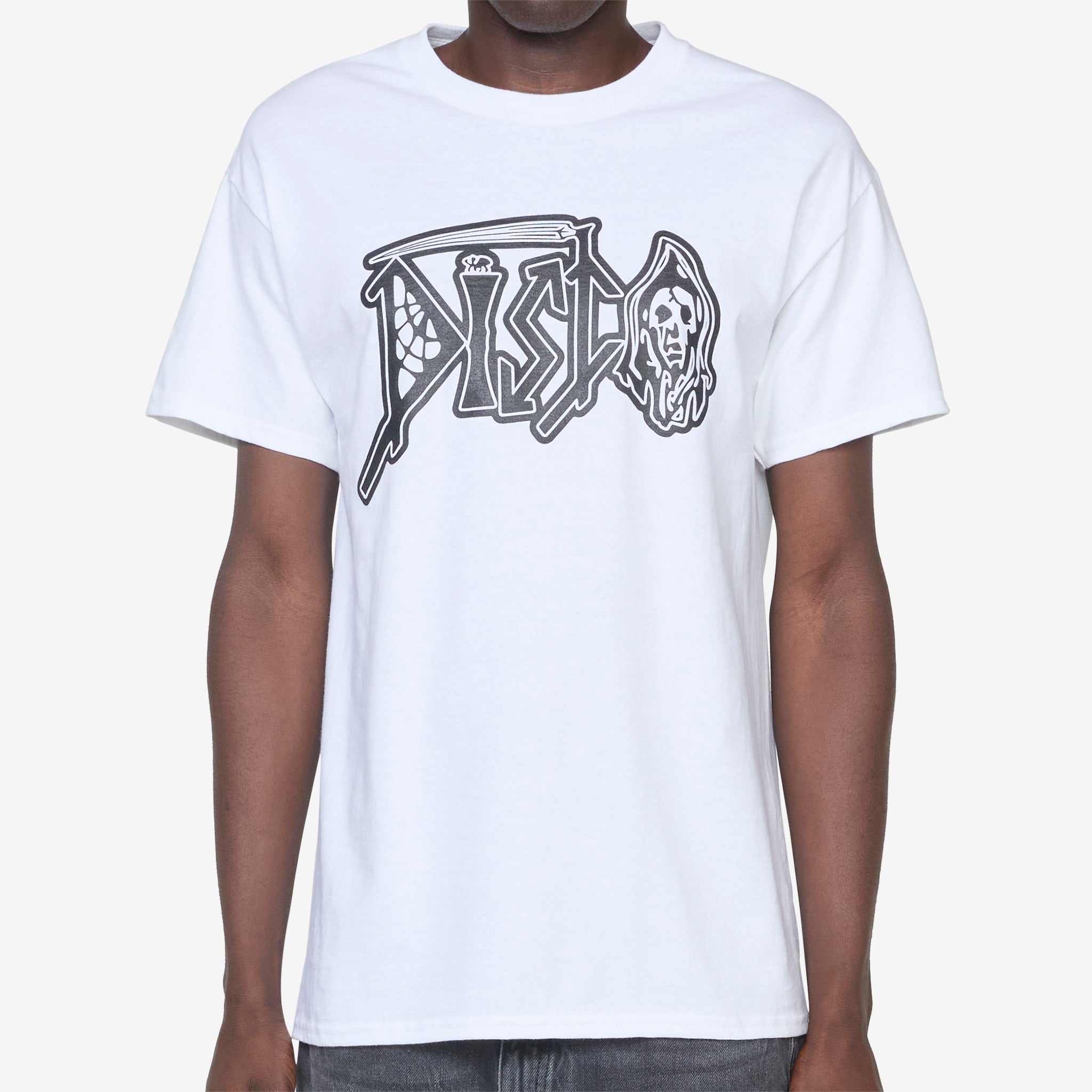 Disco T-Shirt for Women & Men - White Vintage 70s Party Tee - Perfect for Dance Parties, Concerts & Themed Events