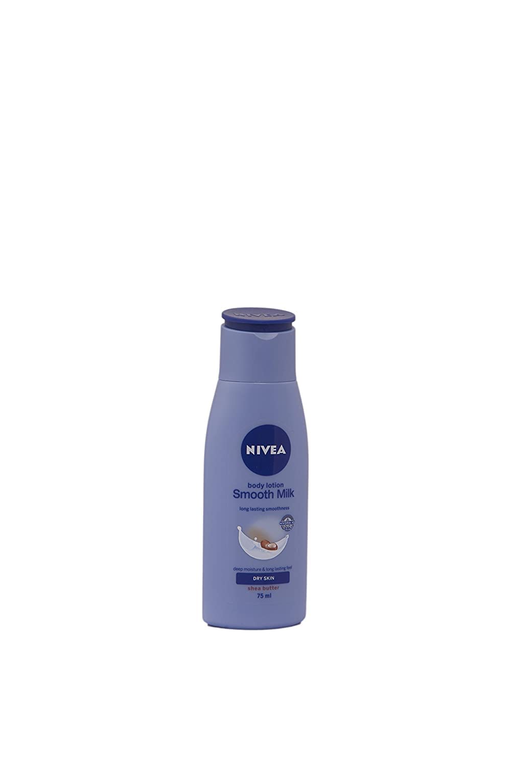 Nivea Shea Smooth Body Lotion 75ml - Deep Moisturizing Cream for Dry Skin | Perfect for Daily Hydration & After-Shower Care
