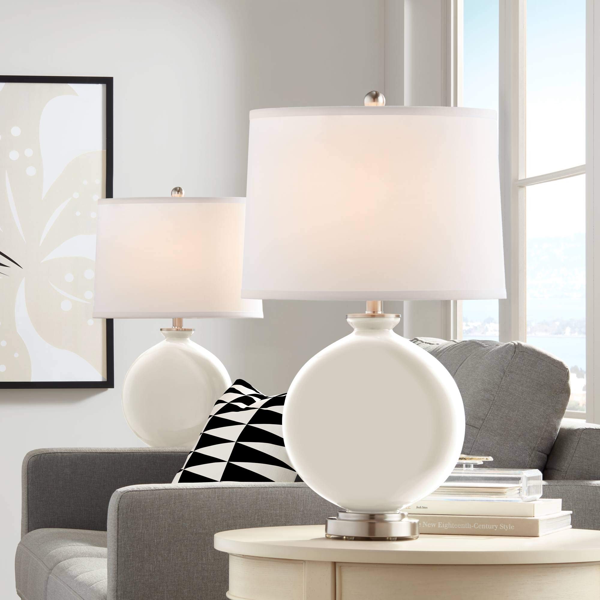 West Highland White Table Lamps Set of 2 - 26.5