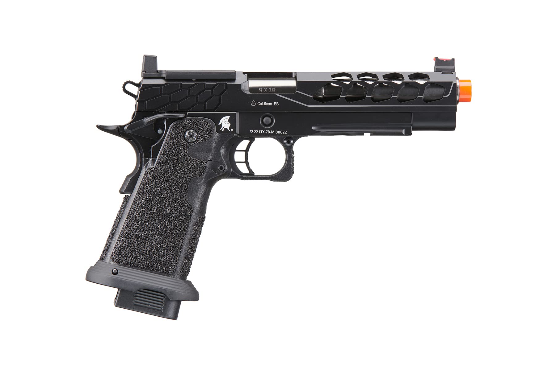 Lancer Tactical Airsoft Pistol STRYK Hi-Capa 5.1/4.3 Full Metal Gas Blowback GBB Pistol 330 FPS - Realistic Training & Competitive Airsoft Matches