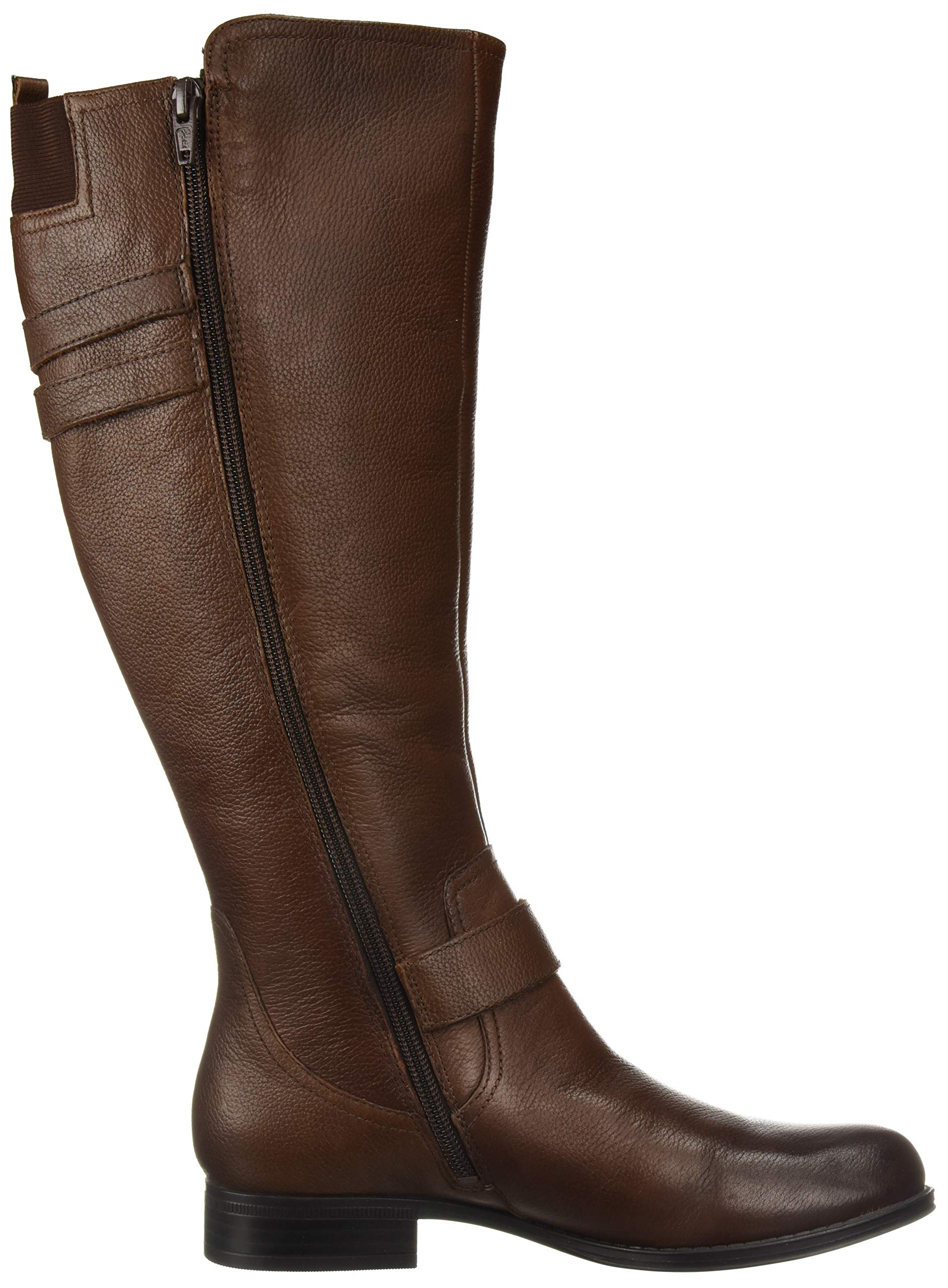 Naturalizer Women's Jessie Knee High Buckle Detail Riding Boots - Stylish & Comfortable Equestrian Boots for Horseback Riding, Winter Fashion & Outdoor Activities