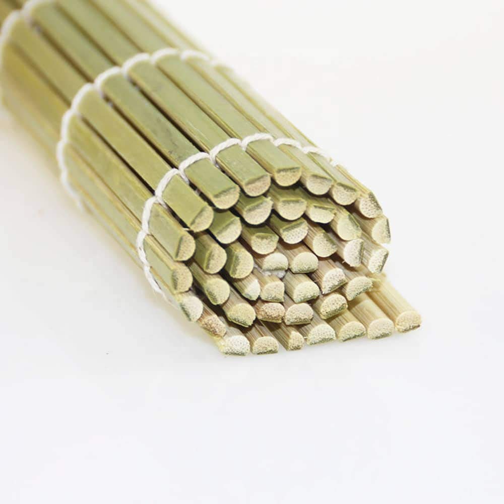Premium Bamboo Sushi Rolling Mat - 9.5 Inch Square Sushi Maker for Perfect Homemade Sushi Rolls - Ideal for Sushi Parties, Meal Prep & Japanese Cooking at Home