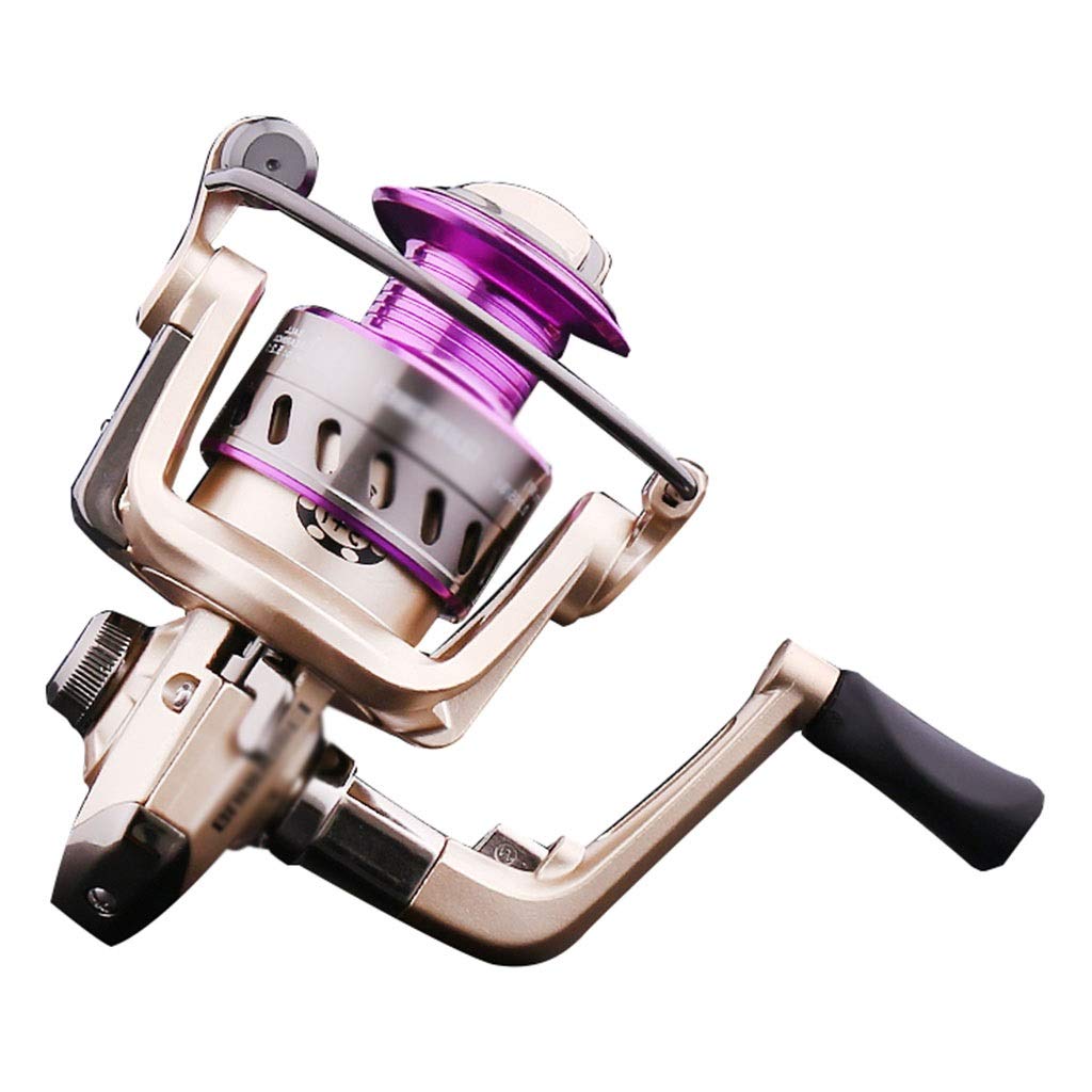 5+1 Bearing Spinning Fishing Reel - Left/Right Hand Interchangeable, Front Drag Saltwater Fishing Reel for Sea Rod | Perfect for Surf Fishing, Pier Fishing & Offshore Angling