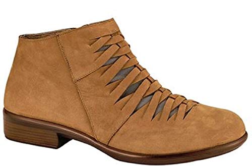 Leveche Woven Bootie Women's Casual Shoes - Comfortable Slip-On Ankle Boots for Fall & Winter | Perfect for Office, Travel & Daily Wear (26048)
