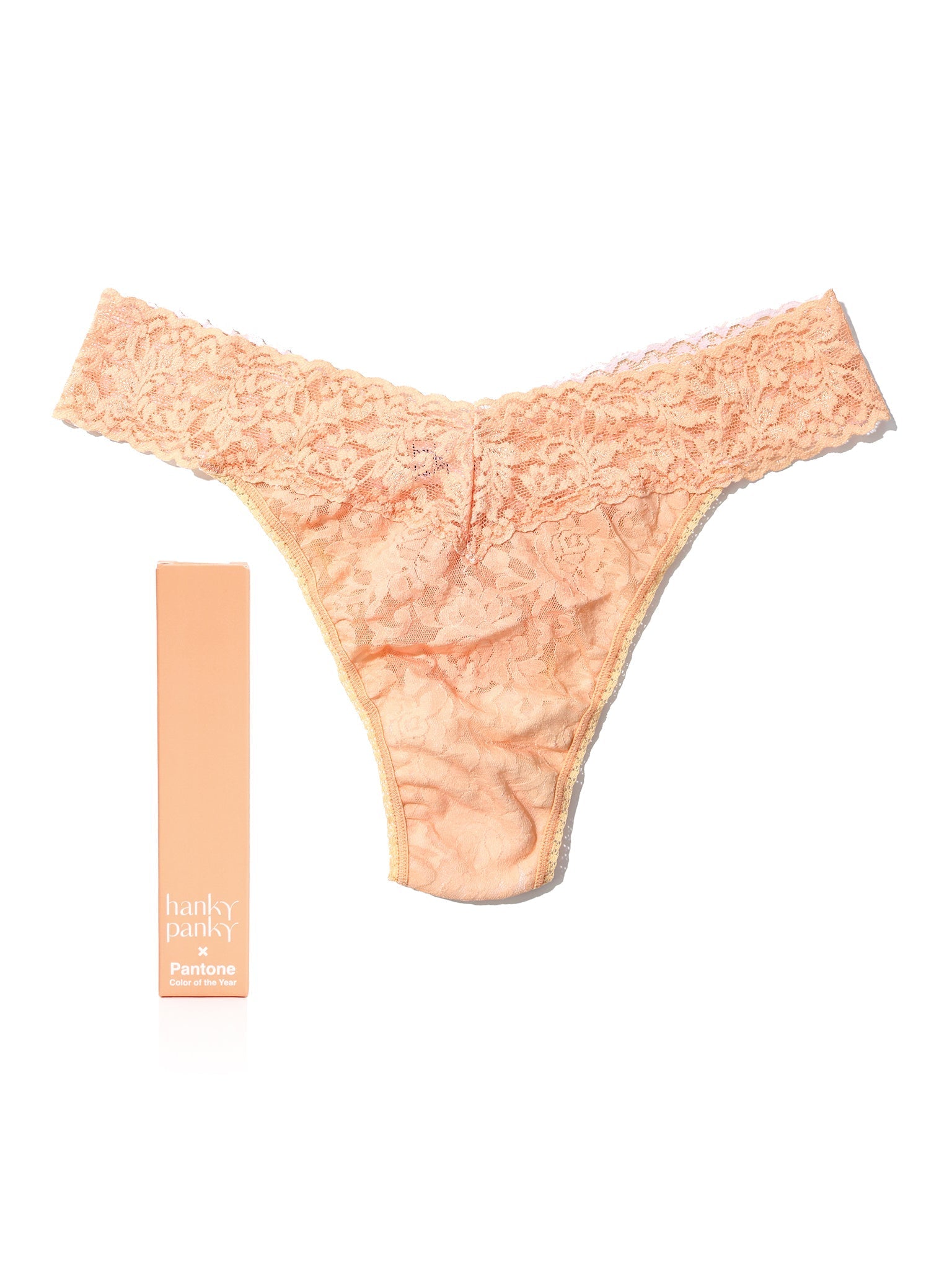 Signature Lace Original Rise Thong - Comfortable Women's Underwear for Everyday Wear | Perfect for Work, Date Night & Special Occasions