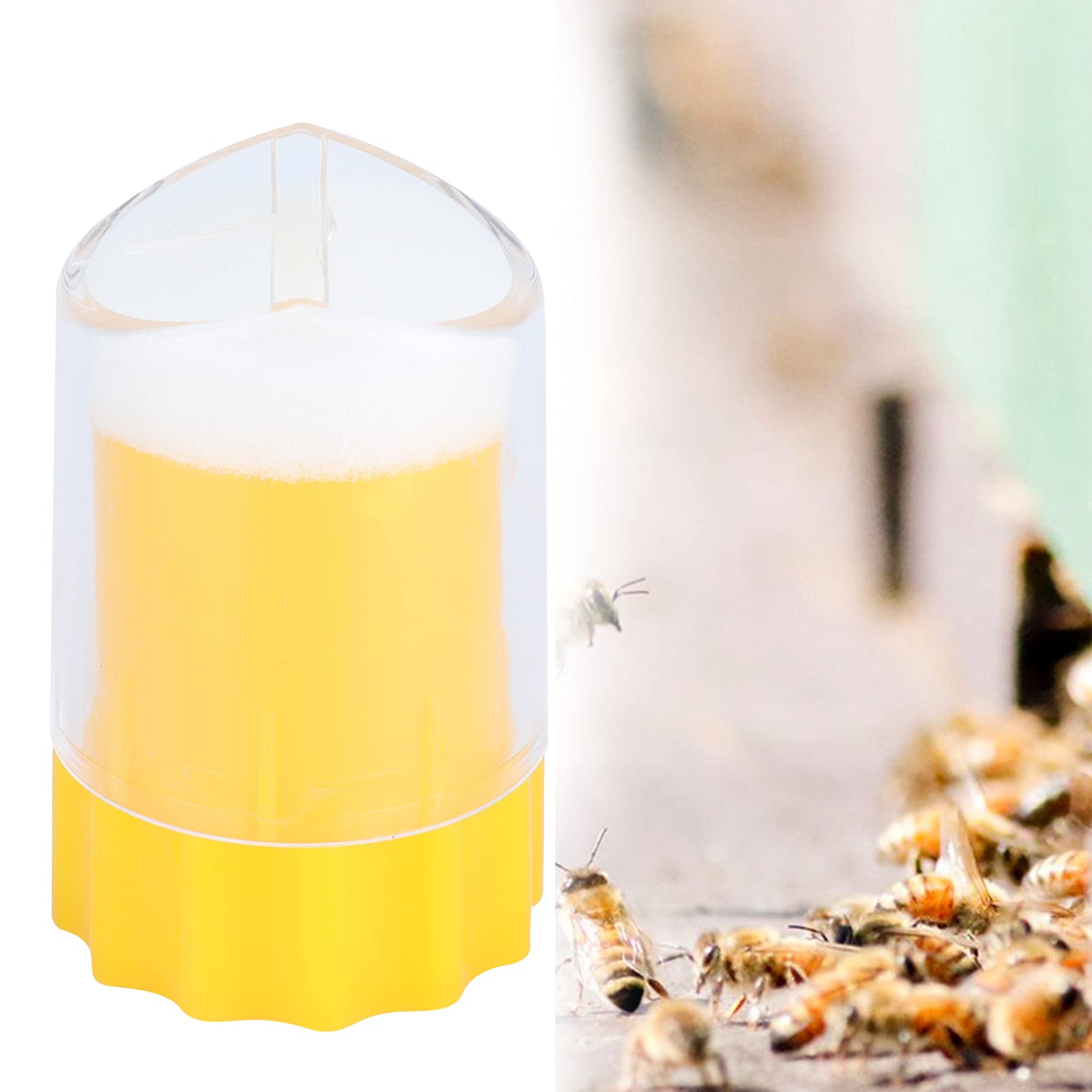 Queen Bee Marking Cage - 2Pcs Lightweight Plastic Beekeeping Tool for Beekeepers | Apiculture Supplies for Queen Bee Identification & Marking | Perfect for Hive Management & Beekeeping Beginners