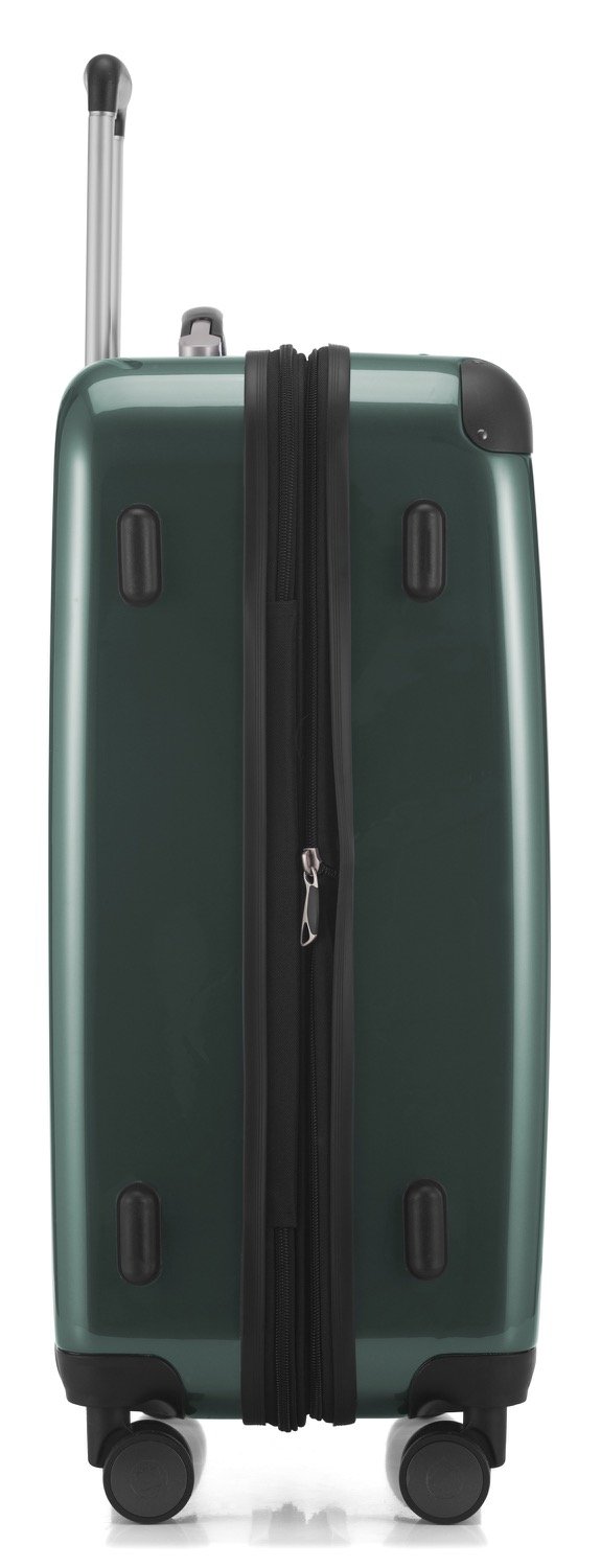 Premium Hauptstadtkoffer 3-Piece Luggage Set - Durable Dark Green Spinner Suitcase with TSA Lock | Perfect for International Travel & Business Trips