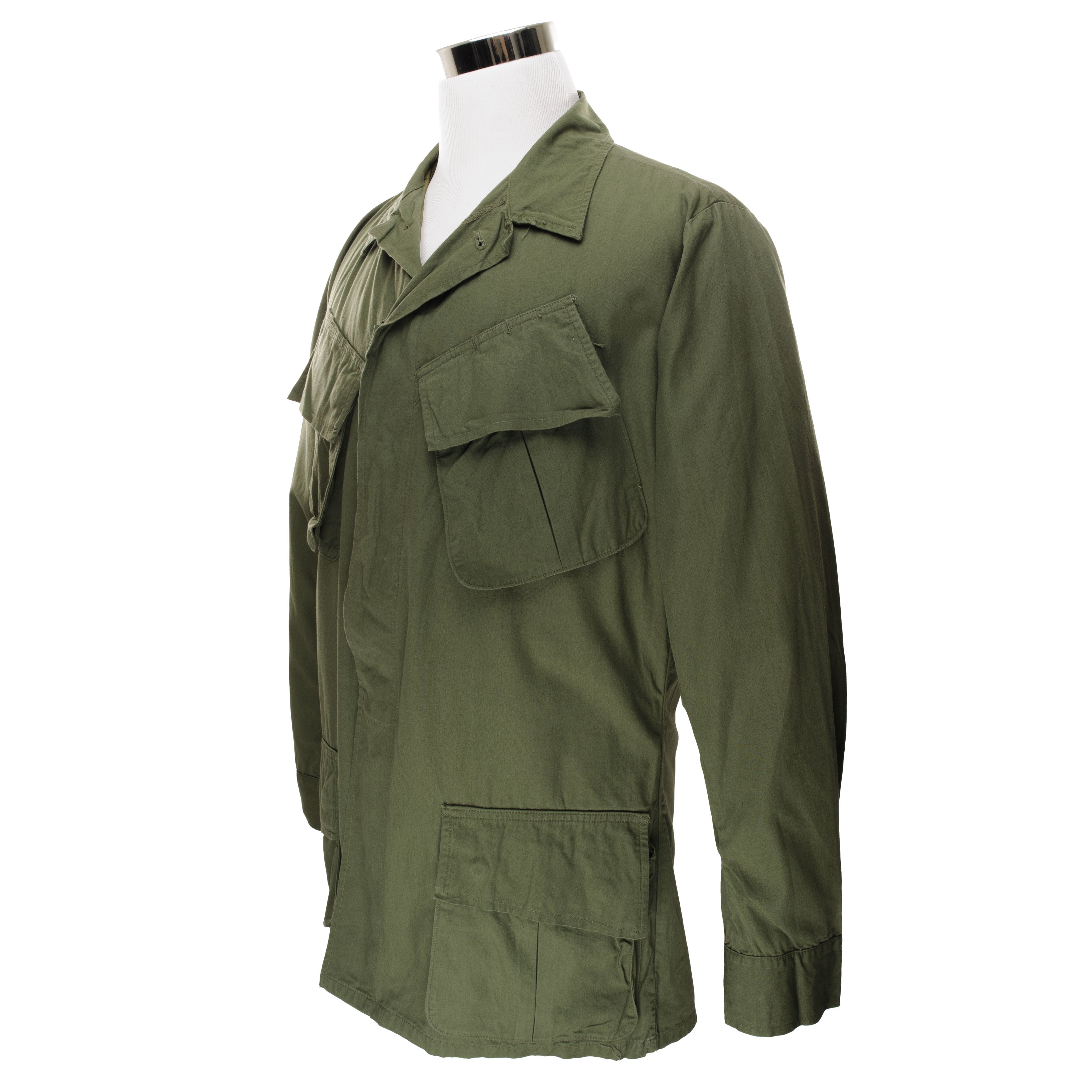 Vintage US Army Tropical Combat Jacket - Vietnam War Era 1966 - Medium Long Size - Brand New - Military Surplus & Outdoor Adventure Gear