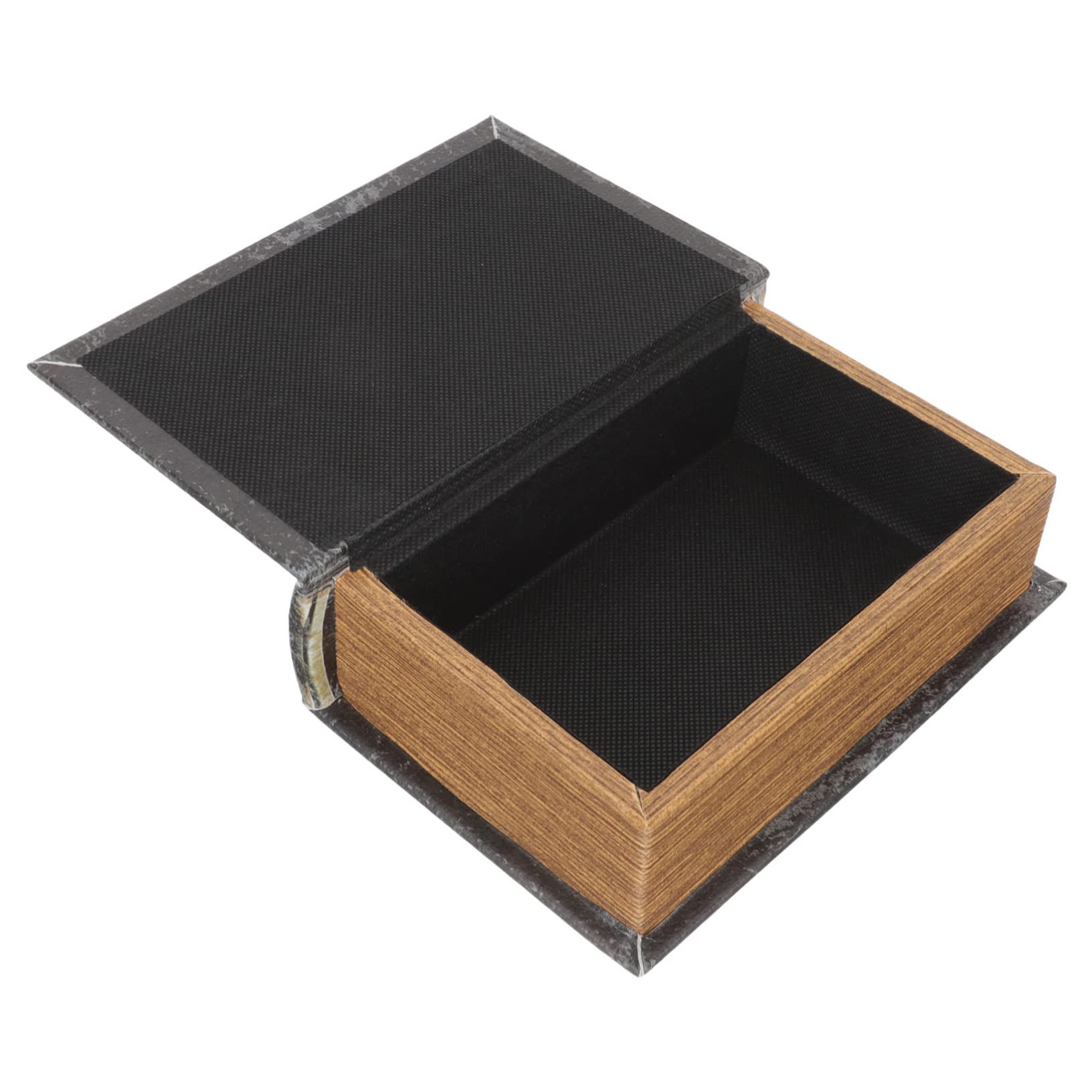 NUOBESTY Wooden Treasure Chest Box - Bible Storage, Candy Gift Box, Jewelry Organizer, Christmas Decorations, Trinket Storage Box - Perfect for Holiday Gifts, Home Decor & Book Storage