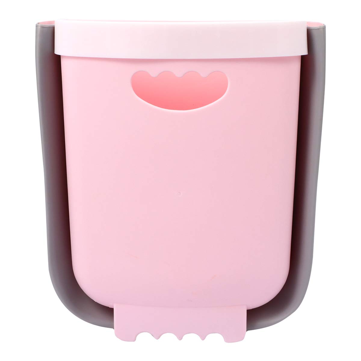 DOITOOL Collapsible Trash Can - 1 Gallon Large Kitchen Garbage Bin with Lid, Heavy Duty Foldable Waste Basket for Home, Office, Camping & RV Use