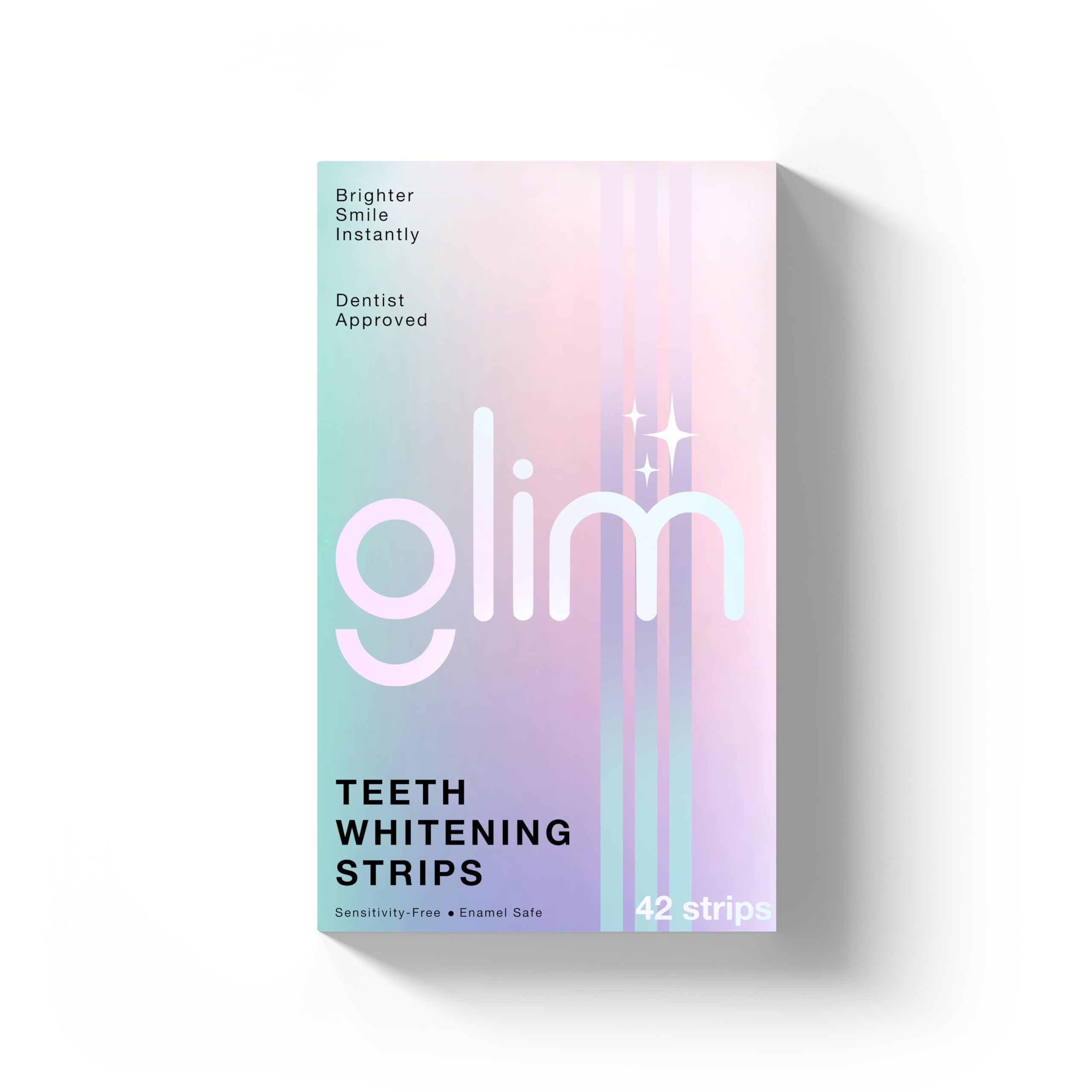 Professional Teeth Whitening Kit - 42 Strips (21 Treatments) | Hydrogen-Free, Non-Toxic, Dentist Recommended | Sensitivity-Free, Vegan & Cruelty-Free | Mint Flavor | For Brighter Smile at Home, Weddings & Special Events