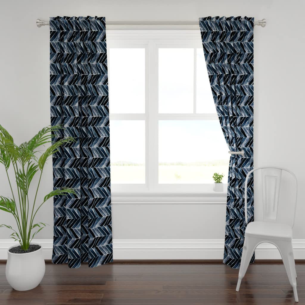 Custom Printed Spoonflower Curtain Panel 108