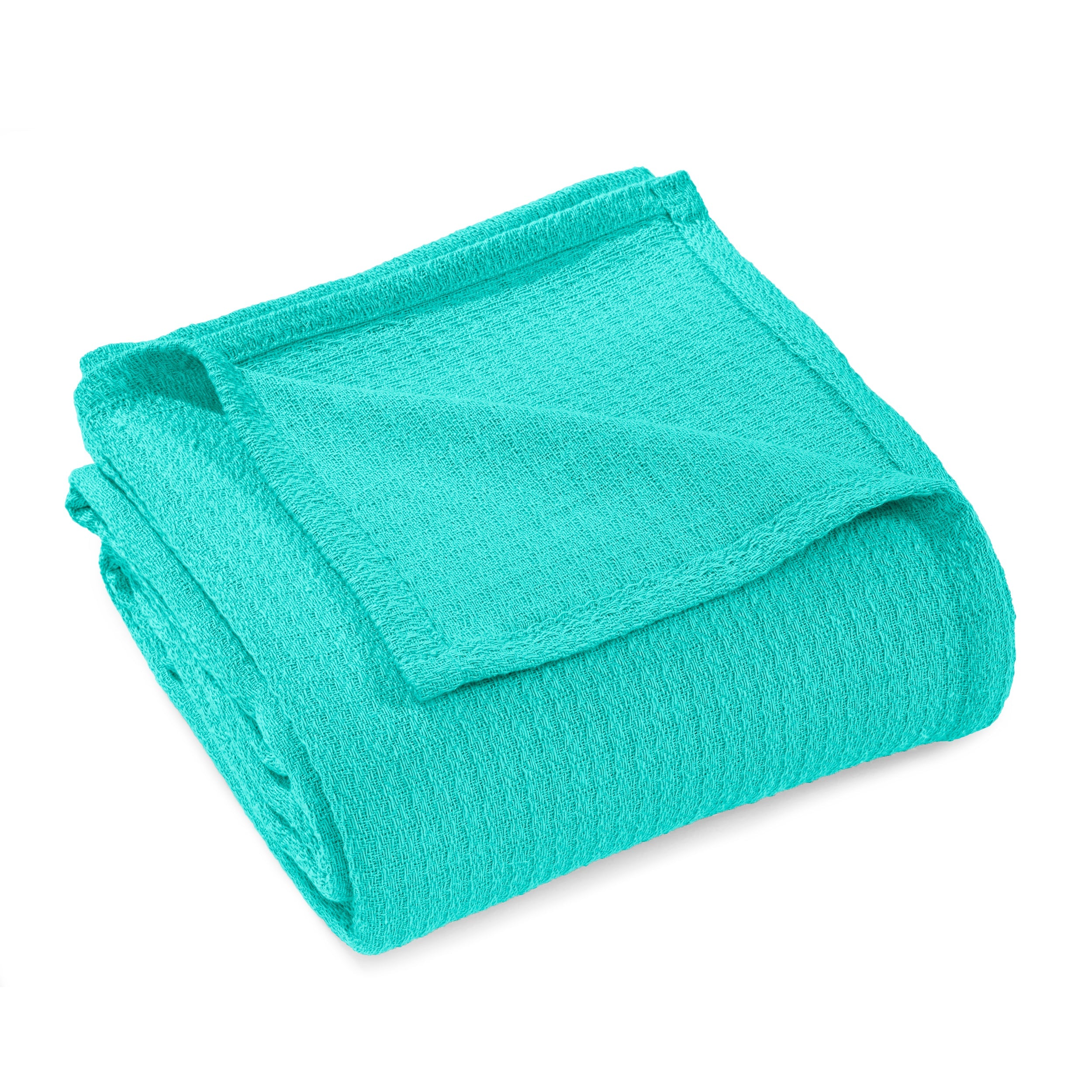 Premium Textured Cotton Waffle Weave Blanket - Soft & Breathable Throw for Bed, Sofa & Couch - Cozy Home Decor Gift for All Seasons