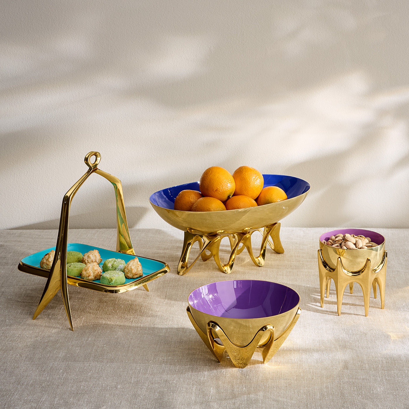 Oscar Lavender Bowl - Elegant Handmade Ceramic Serving Bowl for Salads, Desserts & Home Decor | Perfect for Dining, Entertaining & Gift Giving