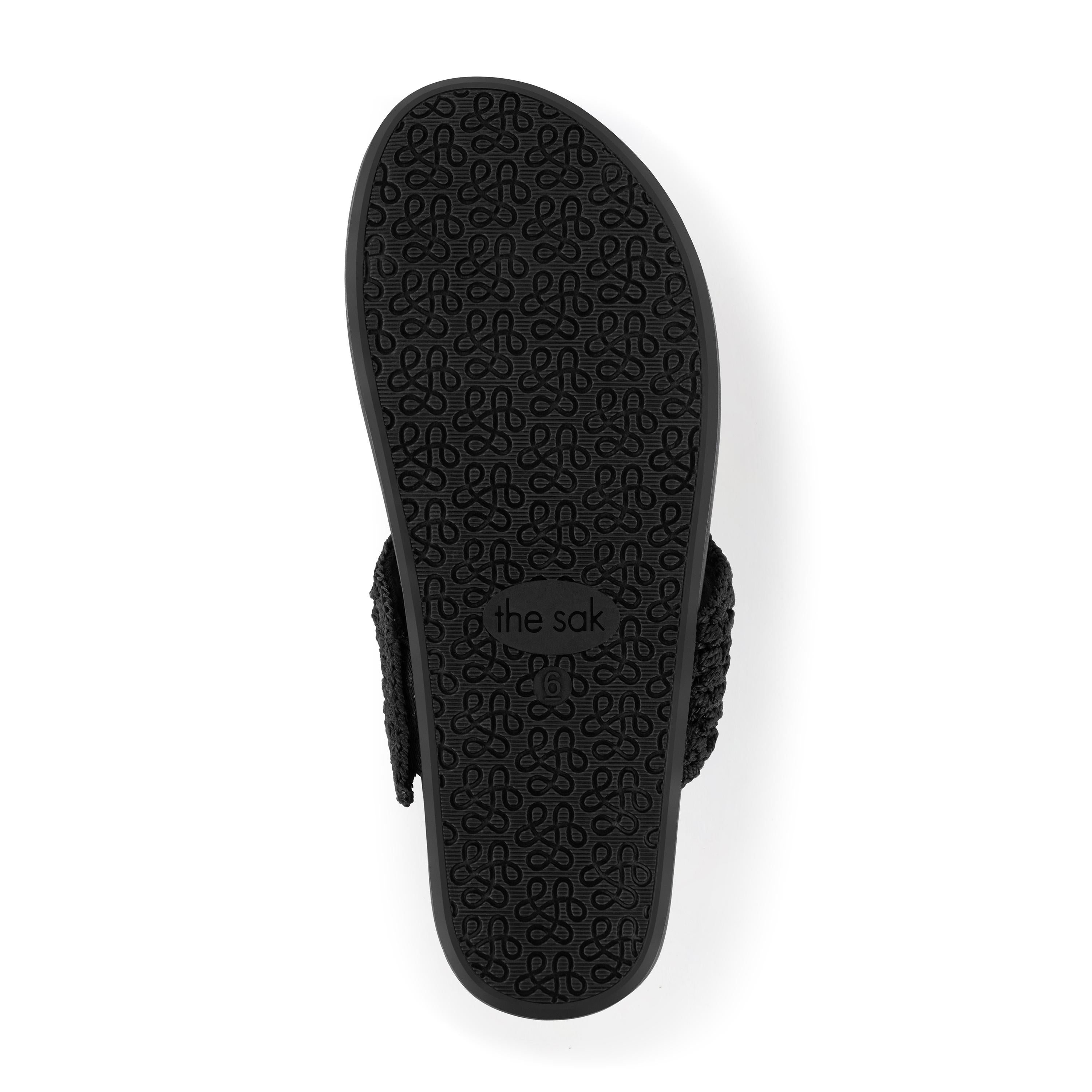Everly Sandal - Hand Crochet Women's Sandals with Black Medallion Design | Comfortable Summer Beach Shoes for Outdoor Walking and Vacation