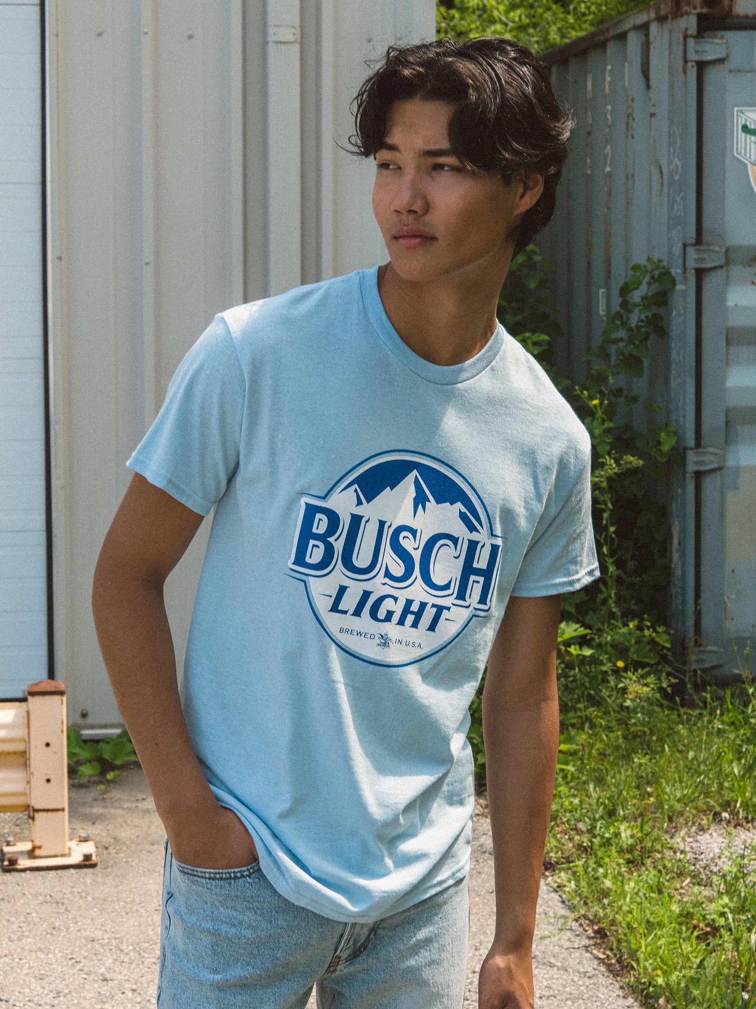 Busch Light T-Shirt - Comfortable Cotton Tee for Beer Lovers - Perfect for Parties, Bar Hopping & Casual Wear