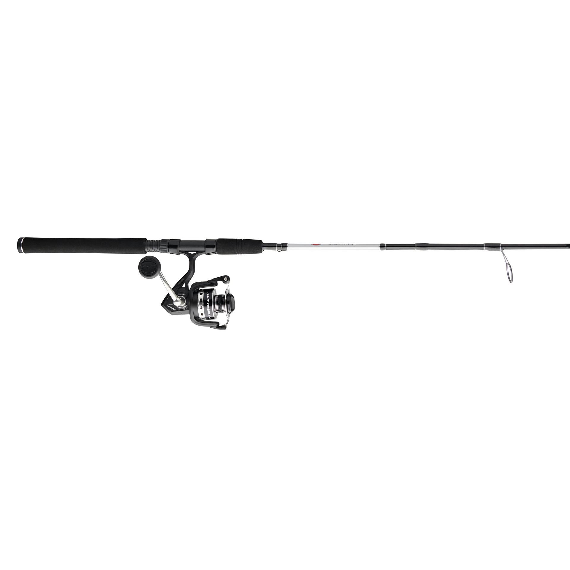 Pursuit® IV Spinning Travel Rod and Reel Combo - Lightweight Fishing Gear for Travel, Backpacking & Saltwater Fishing | Perfect for Camping, Beach & Boat Adventures