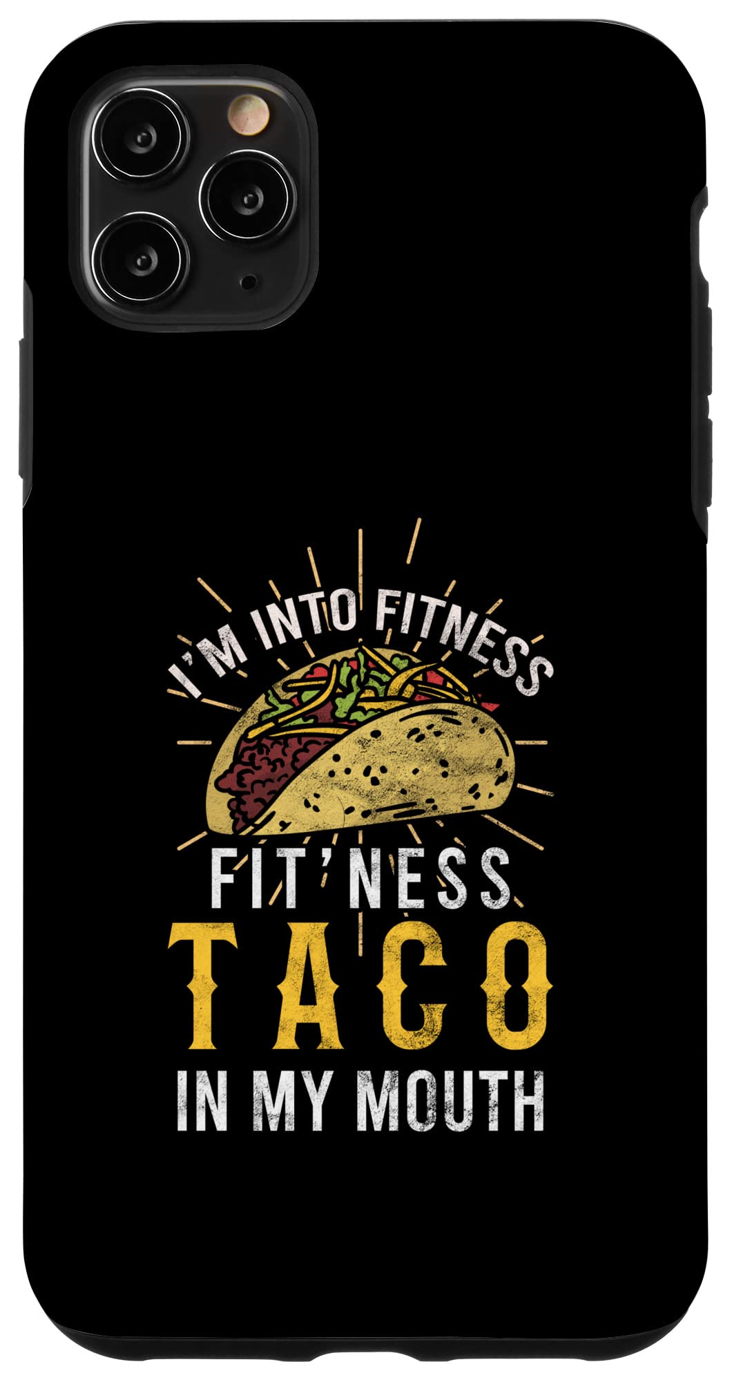 iPhone 11 Pro Max Case - Premium Protective Phone Cover for Taco Lovers | Durable Shockproof Design | Perfect for Gym, Workouts & Mexican Food Festivals