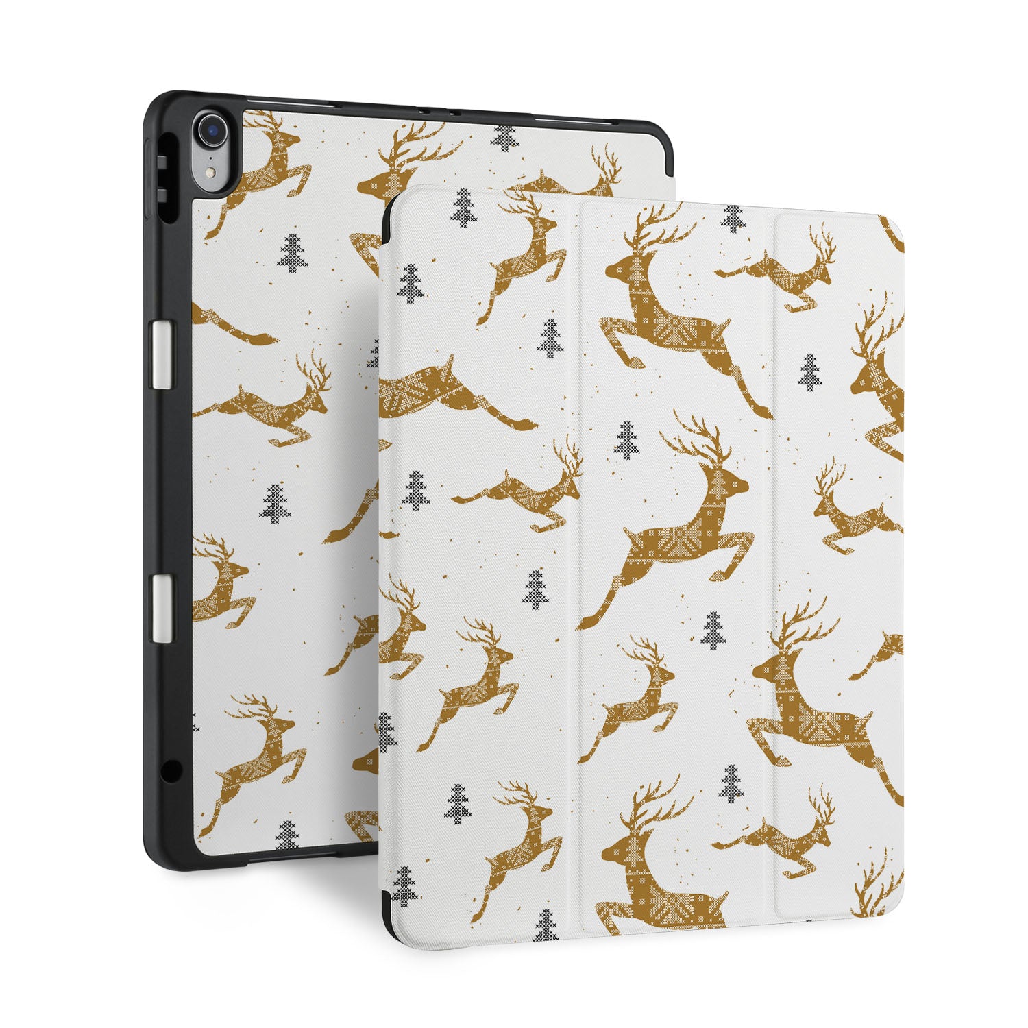 Premium iPad Trifold Case with Auto Sleep/Wake - Slim Protective Cover for iPad 6/7/8/9/10 (10.2 inch) - Perfect for Work, Travel & Christmas Gifts