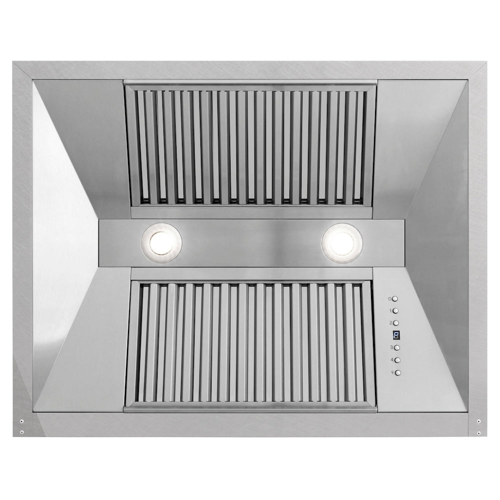 ZLINE 48-inch Professional Kitchen Package with Satin Stainless Steel Dual Fuel Range, Ducted Vent Range Hood & Built-in Dishwasher (3KP RASRH48 DW) - Perfect for Home Chefs & Modern Kitchens
